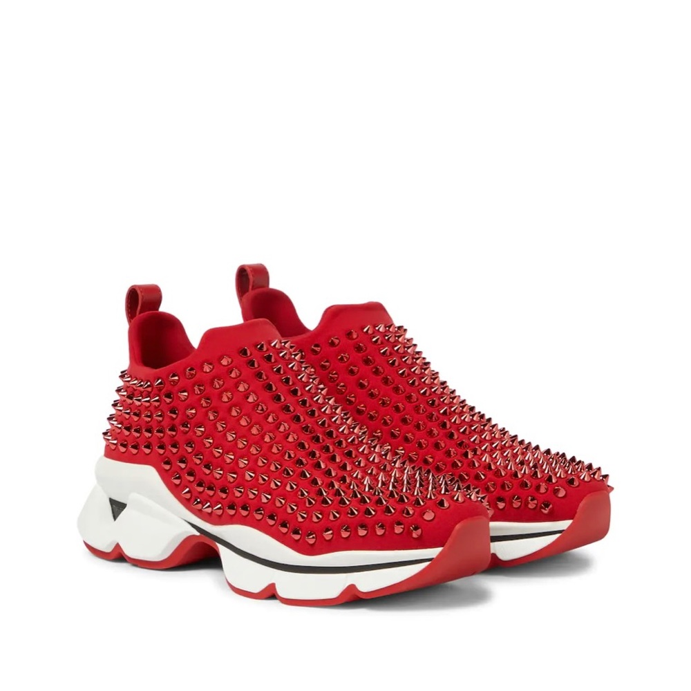 Authentic Christian Louboutin Spike Sock sneakers